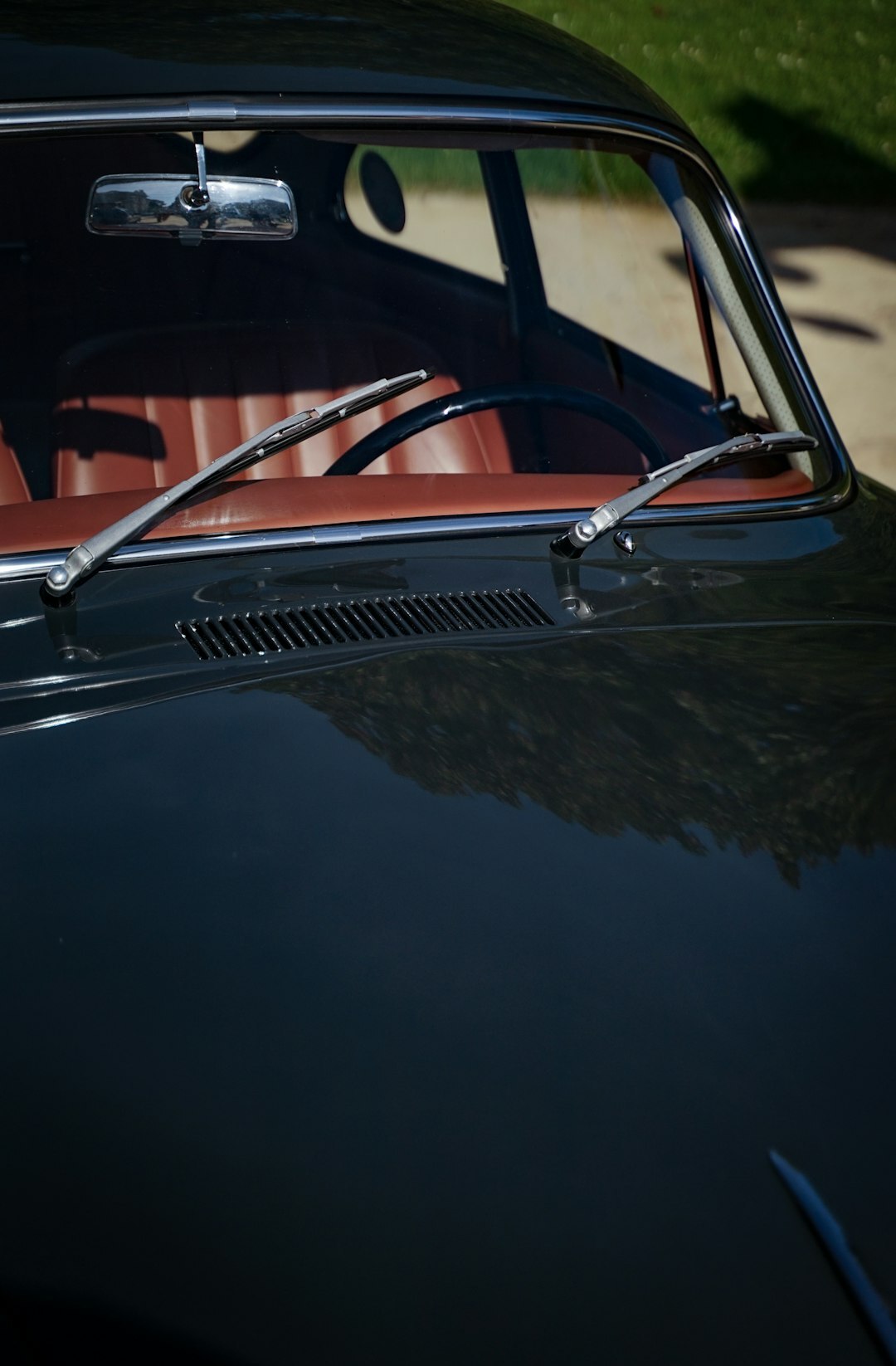 elegant car interior details