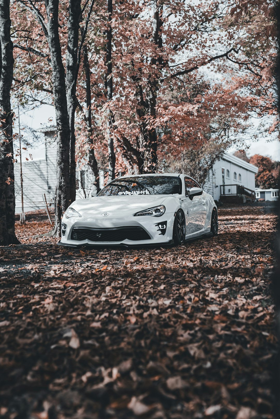 sports car parked outdoors